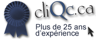 cliQc.ca, plus de 25 ans d'exp&eacute;rience en graphisme